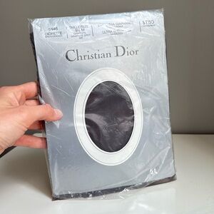Christian Dior Gray Vintage stockings